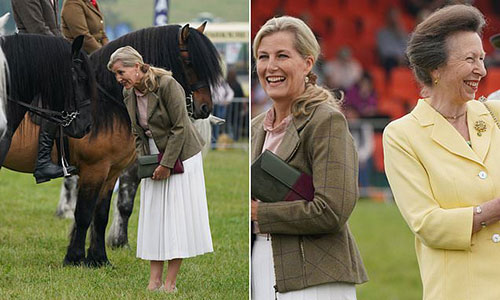 HRH The Princess Royal and HRH The Countess of Wessex visit to Westmorland County Agricultural Show on Thursday 9 September 2021