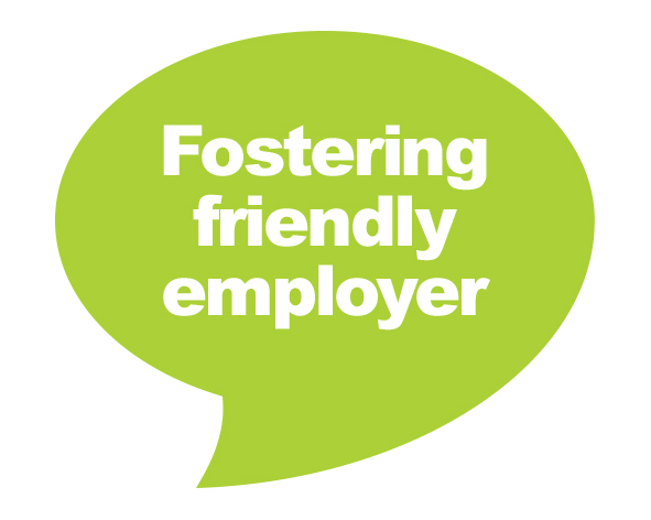 Fostering friendly employer logo