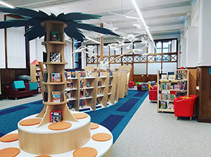 Image of Barrow Library inside