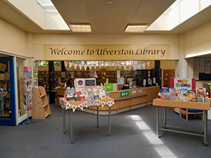 Ulverston Library inside