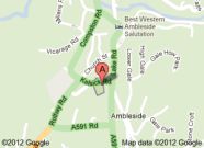 Ambleside location map